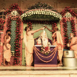 Radhasthami. Abiszek w Sri Radha-Shyamsundar Mandir
